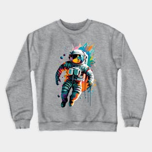 Astronaut in Space - Future Astronaut Spacesuit Crewneck Sweatshirt